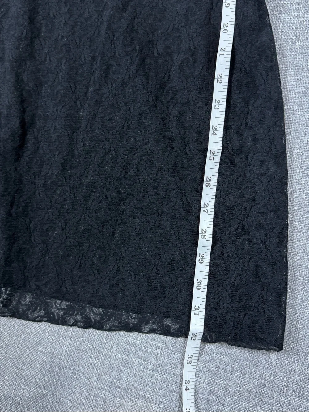 Black Lace Cami Slip Top - Women